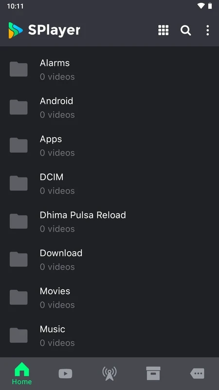 SPlayer: Fast Video Player — captura de tela 1